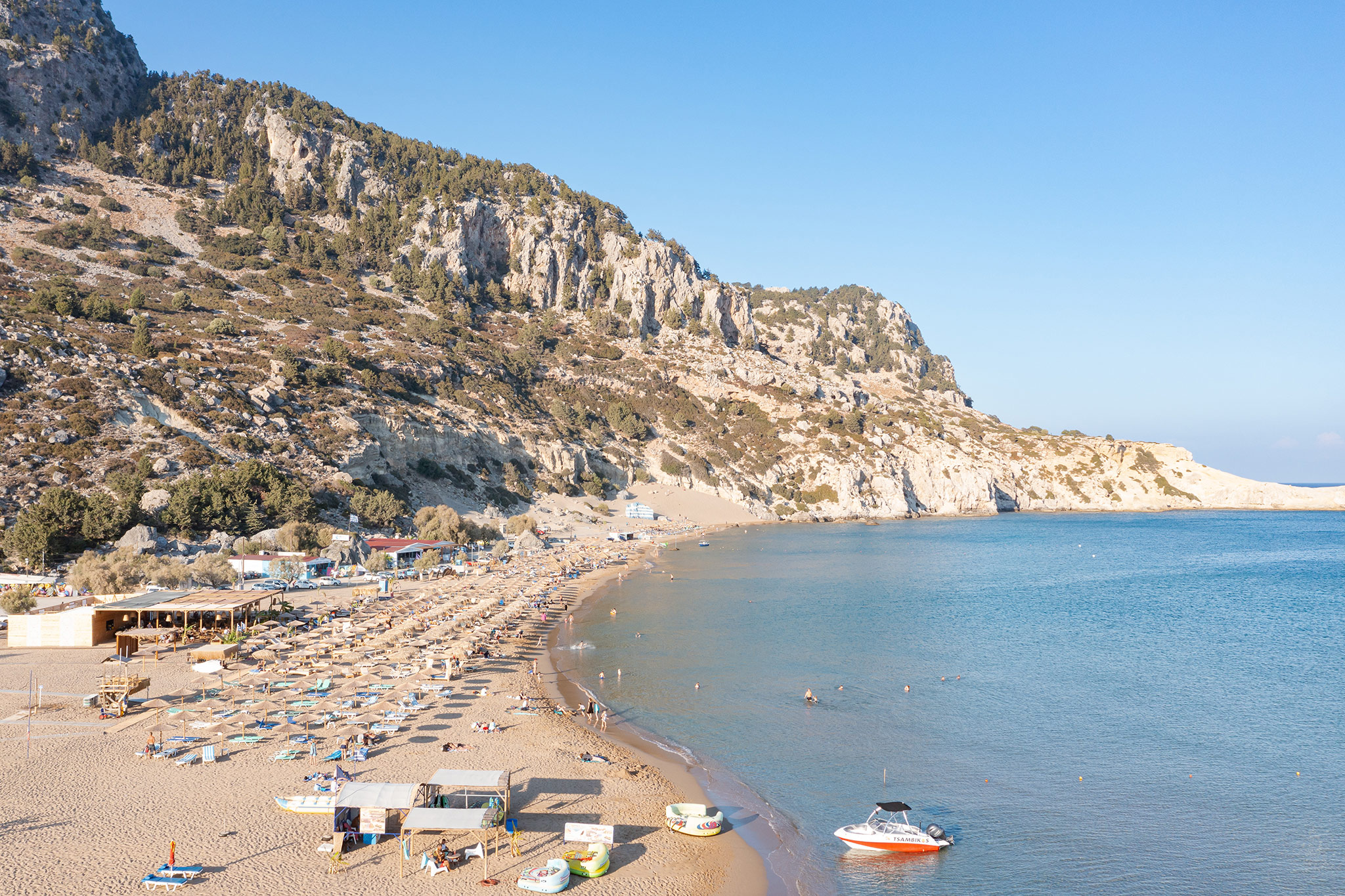 Tsambika Beach, Kolympia, Rhodes